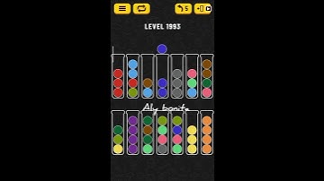 ball sort puzzle level 1993