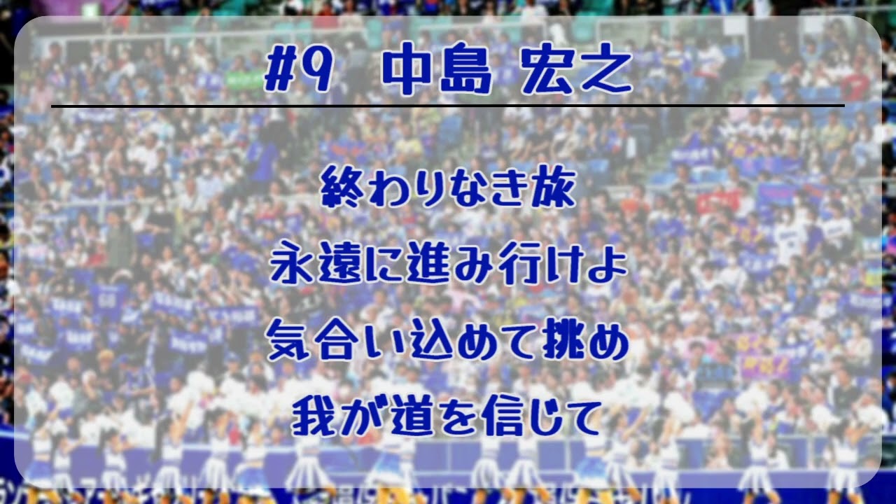 【NEUTRINO】中日ドラゴンズ 選手応援歌メドレー 2024ver.【AIきりたん・ナクモ】