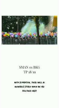 Snap wa perpisahan SMA