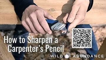 How to Sharpen a Carpenter