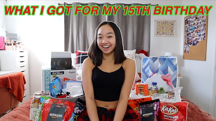 WHAT I GOT FOR MY 15TH BIRTHDAY (HAUL)! Vlogmas Da...