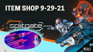 Splitgate Item Shop 9-29-21 [MOBO 2 BUNDLE]