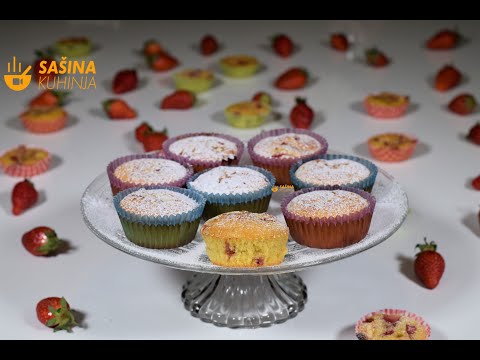 Video: Kefir Muffini S Jagodama