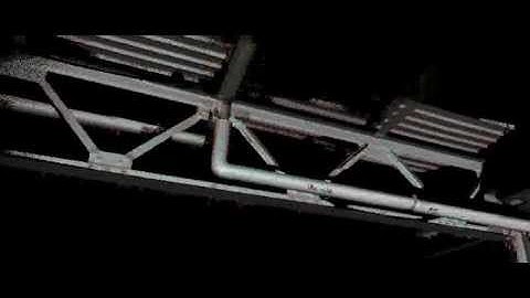 Mantis Vision F5 3D Scan of a Building Roof Truss