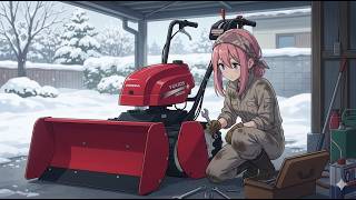 整備の依頼受けていたヤナセロータリー除雪機スノースロワ88HSTが