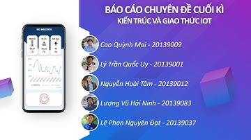 Kiến Trúc Và Giao Thức IoT | Báo Cáo Chuyên Đề Cuối Kì