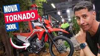 NOVA TORNADO 300 NO BRASIL OFICIAL! Honda XR Tornado 300L