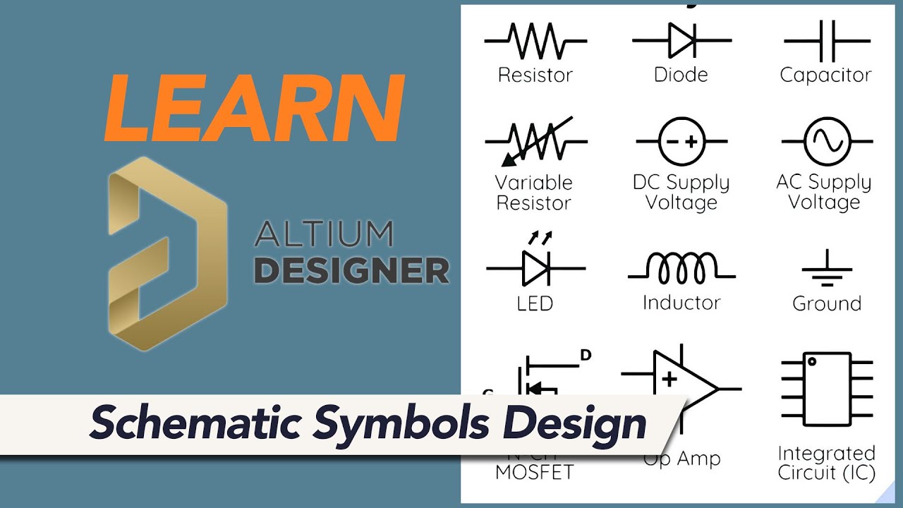 How to Design Schematic Symbols in Altium Designer?