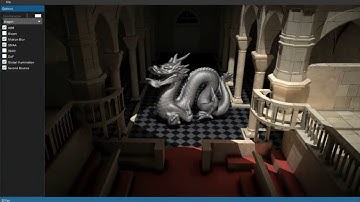 Realtime Voxel Cone Tracing Global Illumination