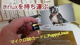 日経Linux付録USBアダプターにBionicpup64 8.0（PuppyLinux）を入れてポータブルLinuxを作りました