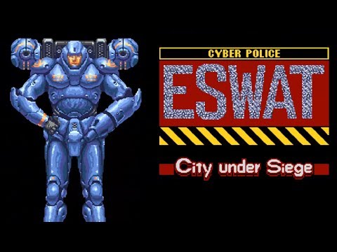 [Рус] ESWAT: City under Siege - Прохождение (Sega Genesis) [1080p60][EPX+]