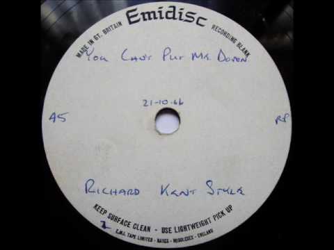 RICHARD KENT STYLE - 'You Can't Put Me Down' 1966 ...