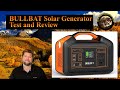 BULLBAT 500 Watt Solar Generator Review and Test
