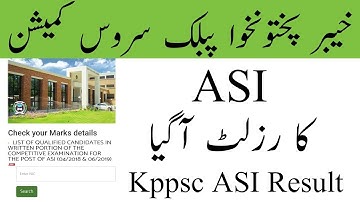 kppsc asi result|kppsc result 2021