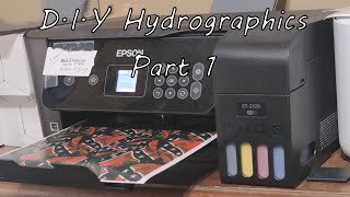 Kitchen Sink Hydro-dipping Hydro-graphics with NO ACTIVATORS!!! Part 1