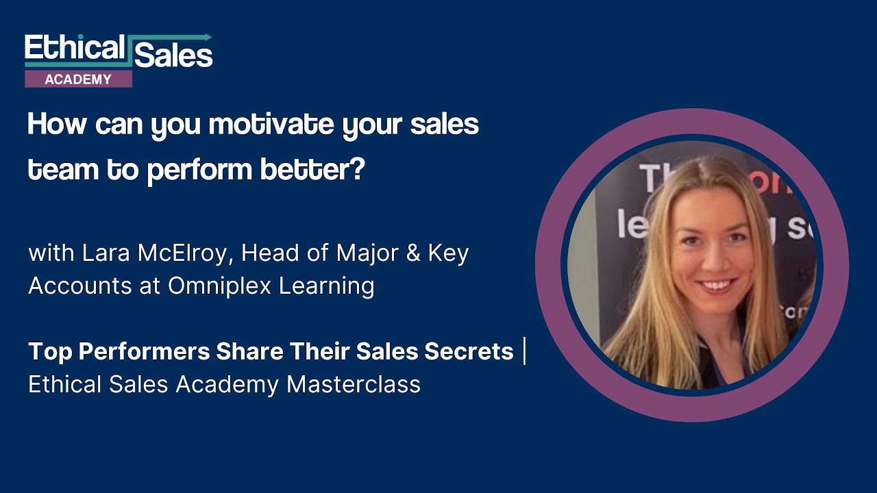 How can you motivate your sales team to perform better? - YouTube