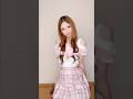男の娘のピンク色のコーディネート