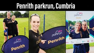 Running Penrith parkrun, Cumbria. Poppys PB Attempt and Puppy Cuddles at Frenchfield Sports Centre!