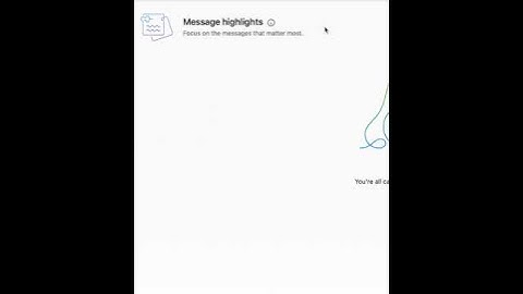 Webex New Message Highlights