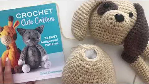 Stitching Together Crochet Amigurumi Parts