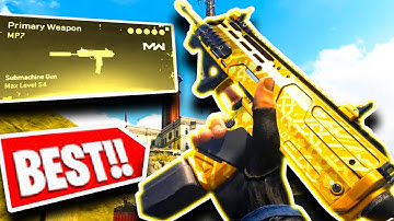 the *BUFFED* mp7 in warzone | best mp7 class