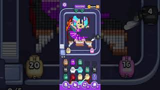 Pixel Flow Level 2242 Walkthrough Solution (no boosters) #gaming #pixelflow #satisfying