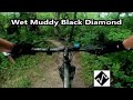 Pushing My Limits, Wet Black Diamond Trail, MTB Upper Hixon Forest, La Crosse Wisconsin