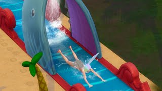 Summer Water Park Fairy Fantasy Sims 4 screenshot 5