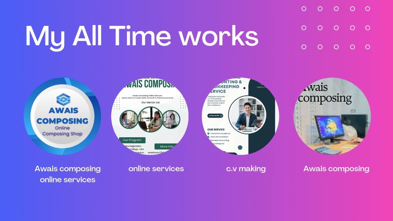 Online Composing & Data Entry Services | Awais Composing