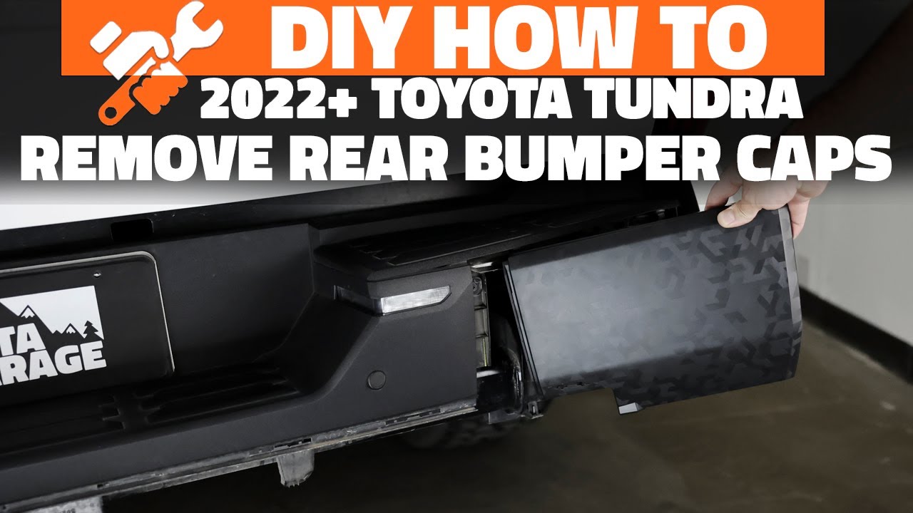 HowTo 2022 Toyota Tundra Rear Bumper Cap Removal (DIY) YouTube