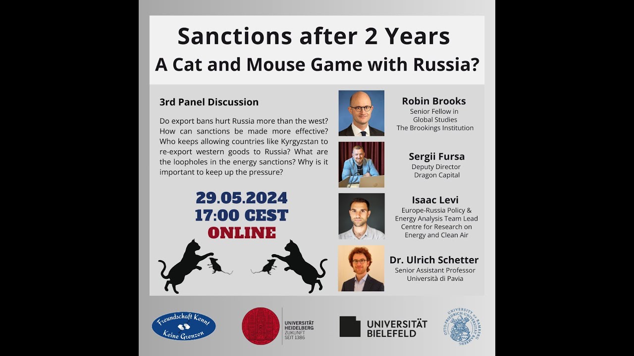 Sanctions after 2 Years: A Cat and Mouse Game with Russia? - YouTube