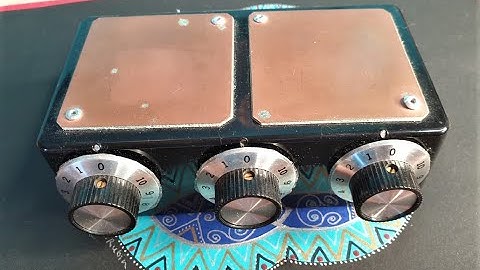 Basic 3 Dial iMORDAF Radionic Instrument