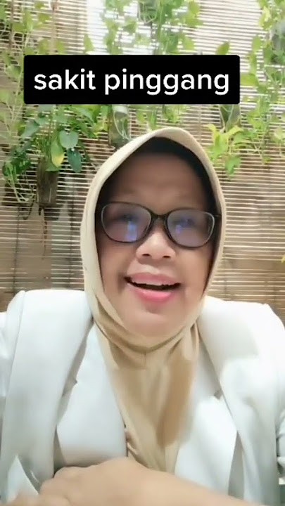 APA OBAT UNTUK SAKIT PINGGANG? YUK DI SIMAK 🥰#dokterernacipta #sehat #pinggang #tips #shorts #herbal