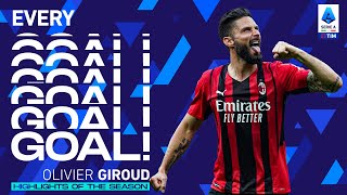 Giroud’s first taste of Italy | Every Goal | Highlights of the Season | Serie A 2021/22