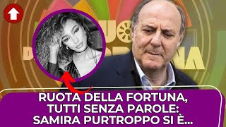 Choc A La Ruota Della Fortuna, Samira Lui Si È...