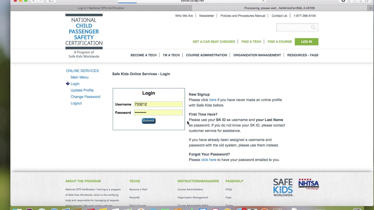 How to Log into & Navigate the landing page YouTube