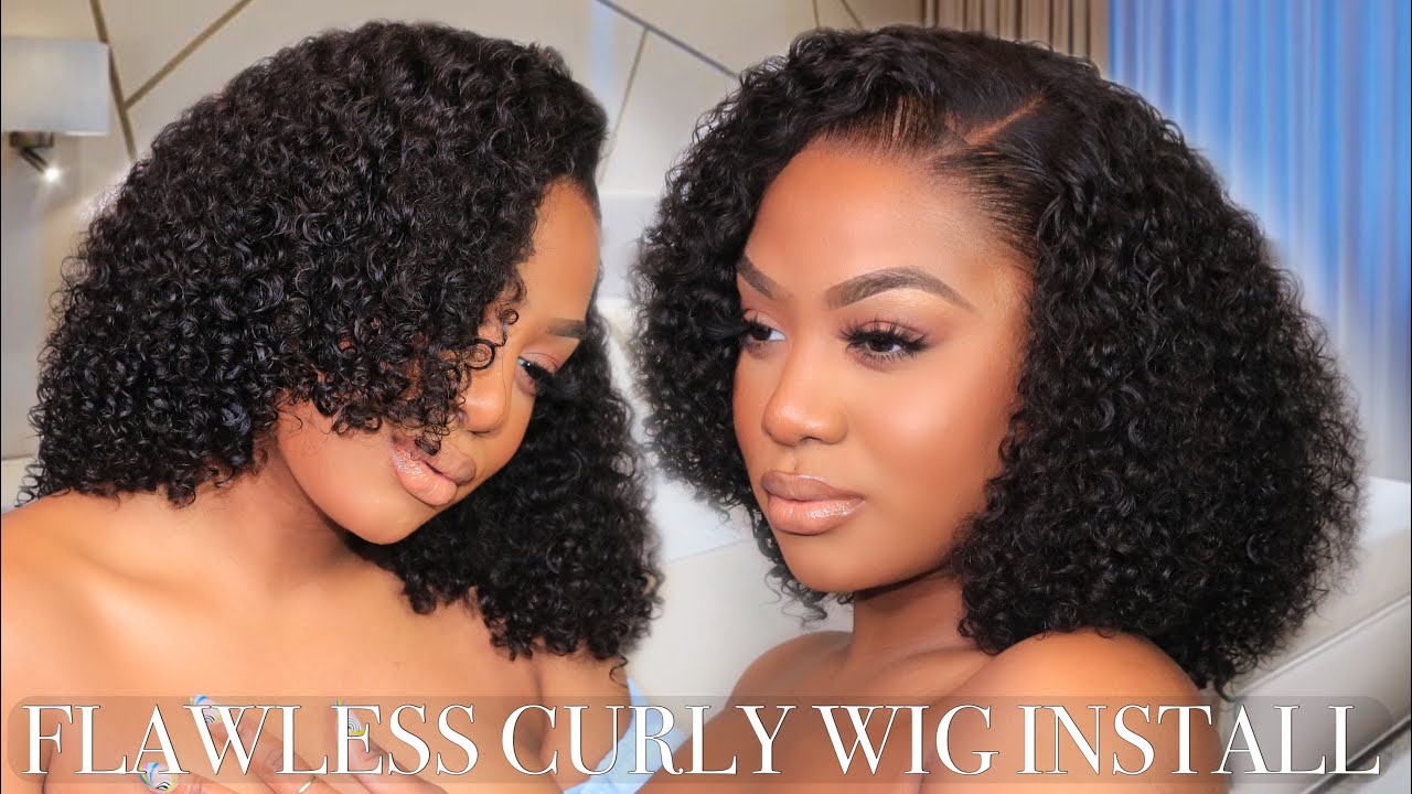 Oh how we love a good set of curls 😍😍😍 • wig install + curls