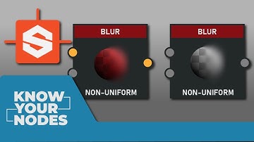 [SUBSTANCE DESIGNER] Non Uniform Blur - Know Your Nodes [ENG]