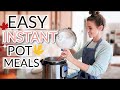 4 EASY INSTANT POT RECIPES PERFECT FOR FALL // EASY DINNER IDEAS // FALL RECIPES