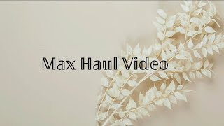 Max Haul Video👗