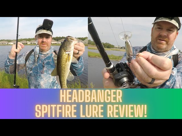 Lure Review of the Headbanger Spitfire Fishing Lure! #fishing #bass