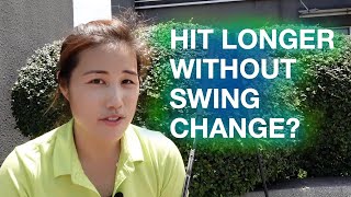 Longer Distance without Swing Change - Golf with Michele Low