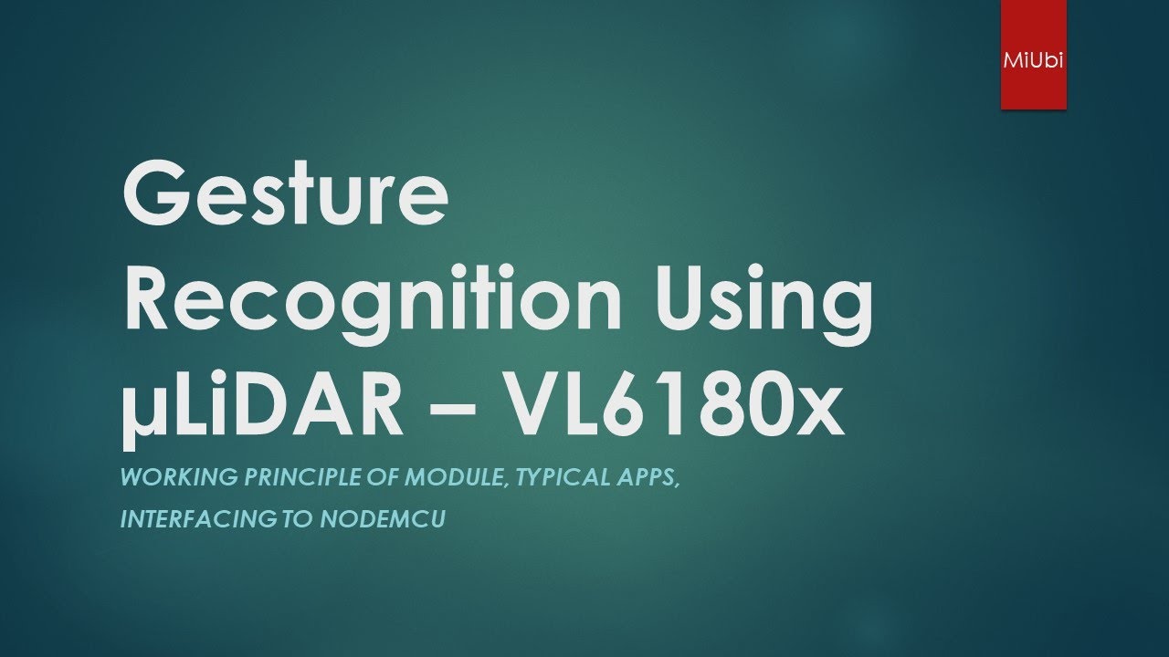 VL6180x with NodeMCU Using MicroPython