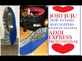 HOW TO MAKE KNITTING SLIPPERS-KNITTING MACHINE