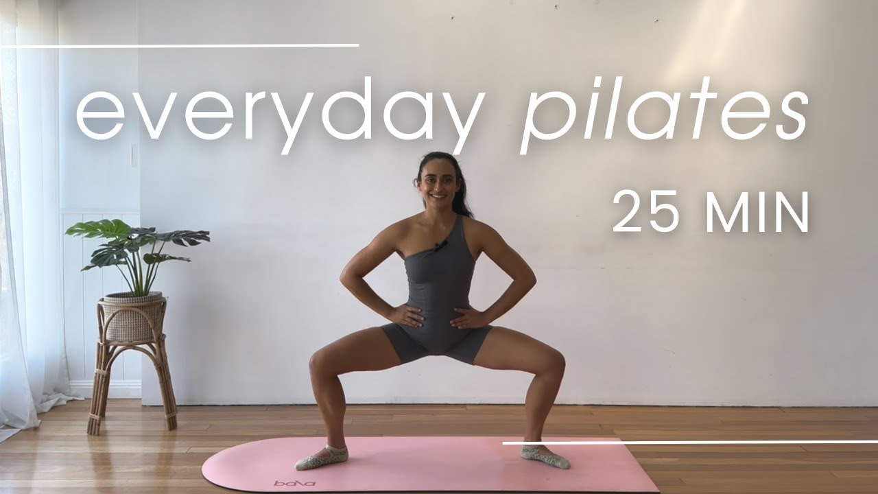 EVERYDAY PILATES Full Body Pilates Workout 25 Minutes No