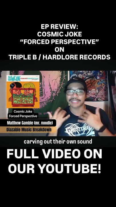 Cosmic Joke 'Forced Perspective' EP Review – California Hardcore Punk Spotlight