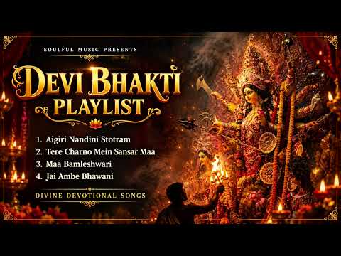 देवी भक्ति स्पेशल Playlist 🔱 | Aigiri Nandini, Maa Bamleshwari, Jai Ambe Bhawani |  Soul music 