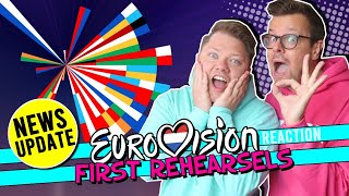 LIVE: EUROVISION 2021 News Update - Reaction to First Rehearsels and More news  (livestream)