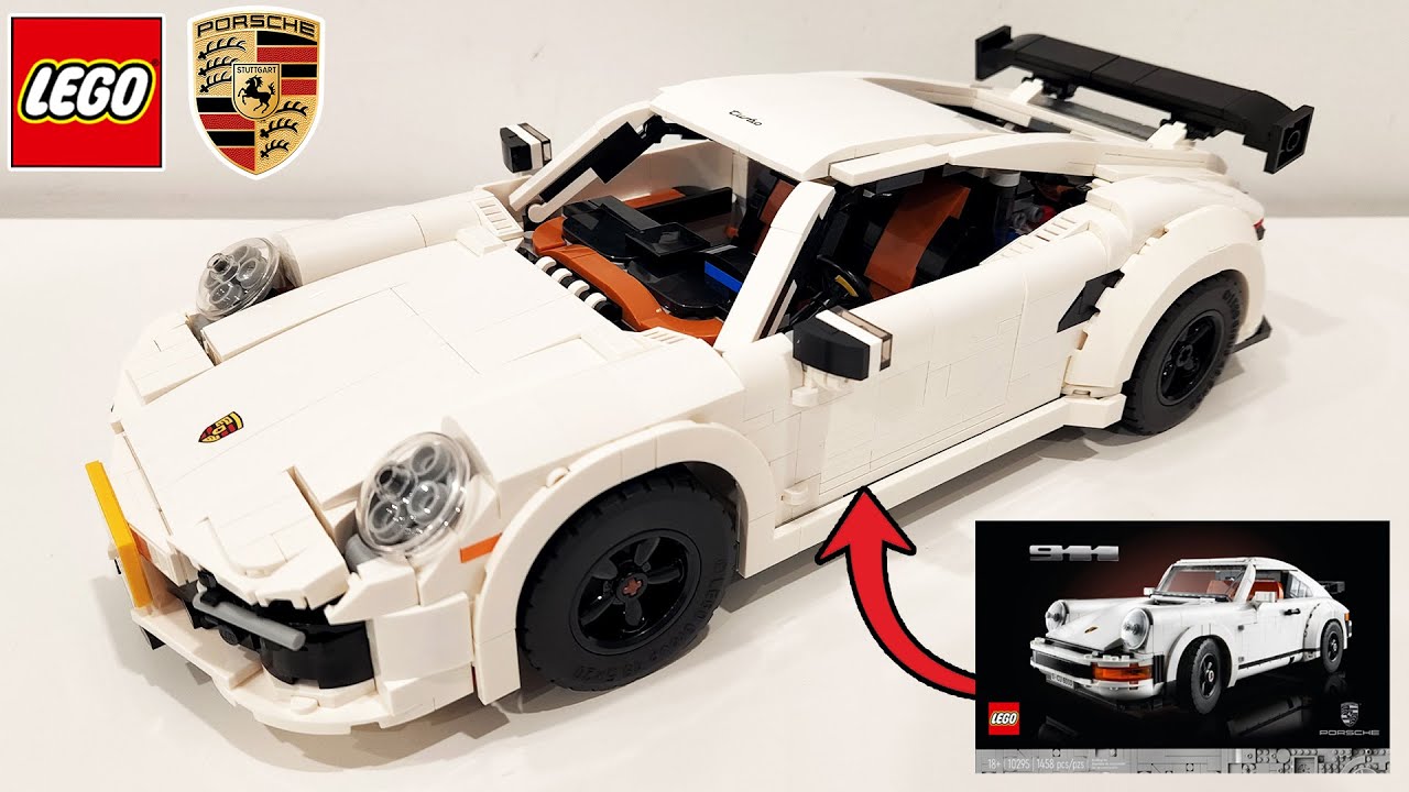 Custom Lego Porsche 911 Turbo S (992) Review | 10295 Alt Build! - Youtube