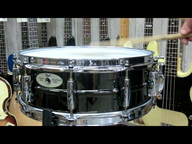 Pearl STE1450BR - SensiTone Elite Brass Shell 14x5 Snare Drum ...